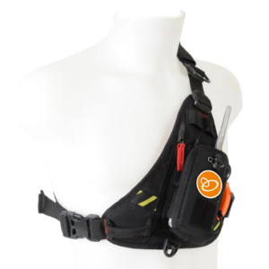 Com and Charge Chest Holster