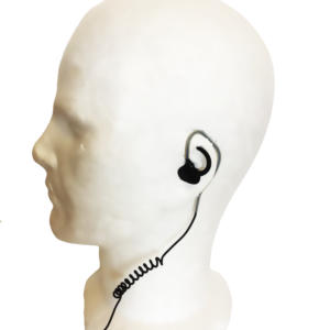 Intra-Ear Bone Conduction Microphone Miniset with Ear Plugs