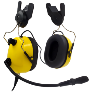 Noise-Cancelling Audio Headset for Helmets